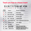 DCMT Ceramic Insert