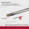 Tungsten steel internal thread cutter is used for 11IR A55 PRC/16IR 1.5 ISO PRC/22IR N60 PRC