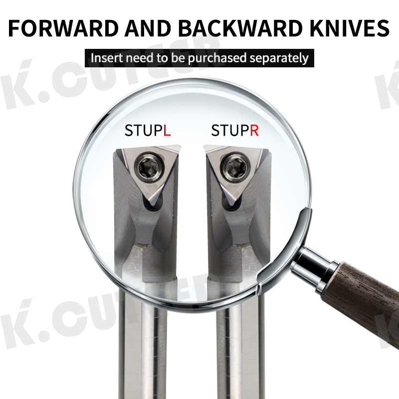 High speed steel arbor H08K-STUPR09 H16Q-STFPR11 Internal hole Turning Tool 