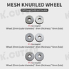 Reticulated grain Knurling Knife Steel Lathe Tool Holder Inner Hole Embossing Wheel