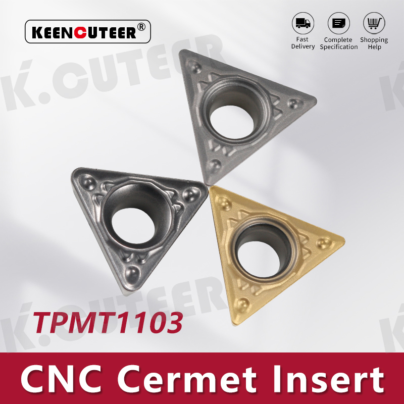 TPMT Carbide Insert for Cermet STUPR/L External Turning Tool 