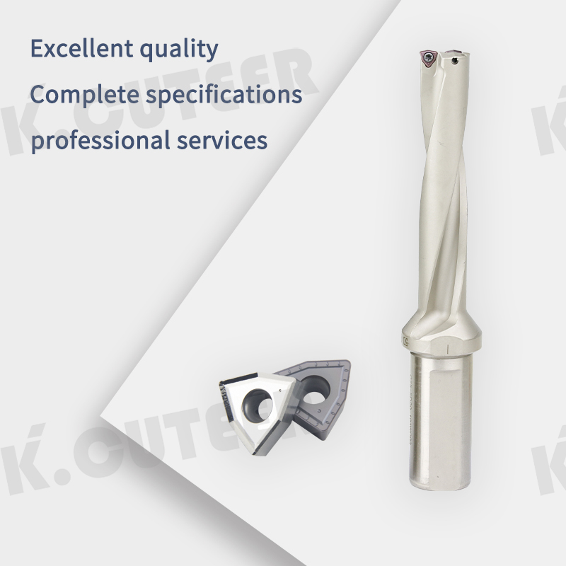 U Drill WC Indexable 5D 16mm-40mm High Quality Drilling
