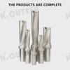 Violent drilling, U drill tool holder, tool holder, deep hole, flat bottom numerical control