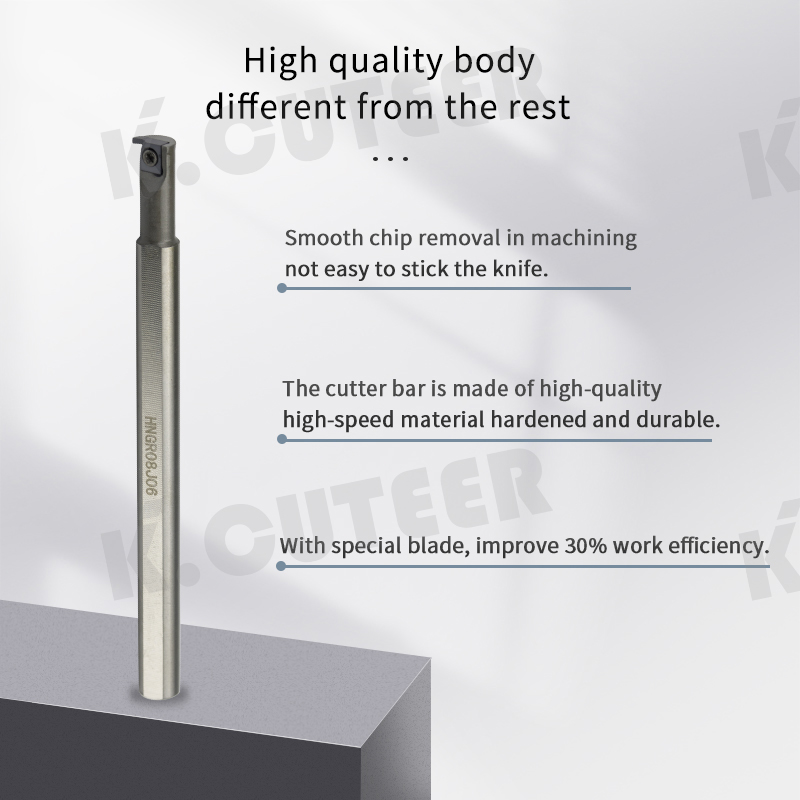  High Speed Steel Tools Inner Diameter Groove Turning Tool Boring Bar Carbide Insert