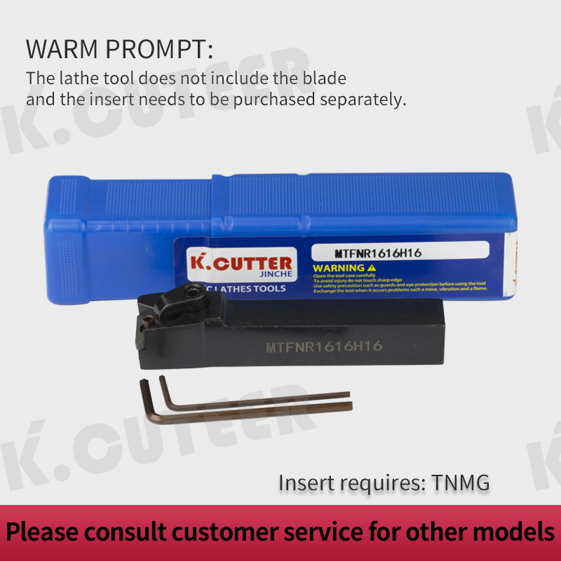 MTFNR2020K16 MTFNR1616H16 MTFNR2525M16 External Triangul Turning Tool Holder