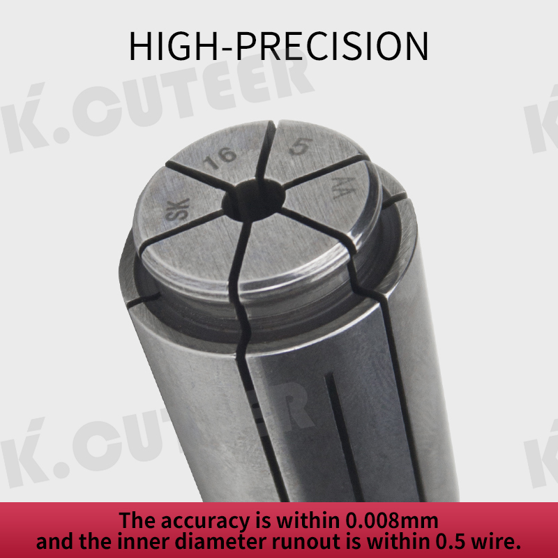 High Precision 0.008 CNC Collet Chuck Drilling Spring Machine Center Chuck