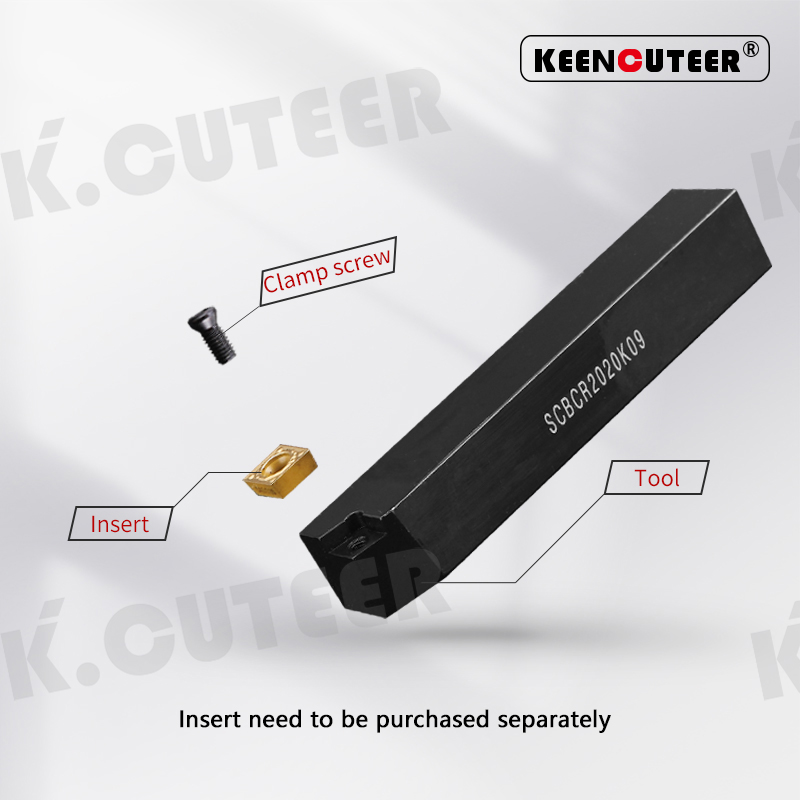 External Turning Tool Holder CCMT06/09 Carbide Inserts Lathe CNC Cutting Tools