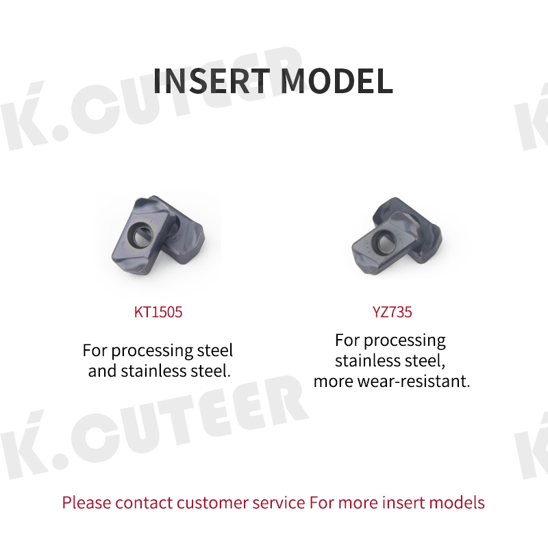 Keencuteer CNC Milling Cutter Rod with Large Cutting Depth Fast Feed and High Efficiency