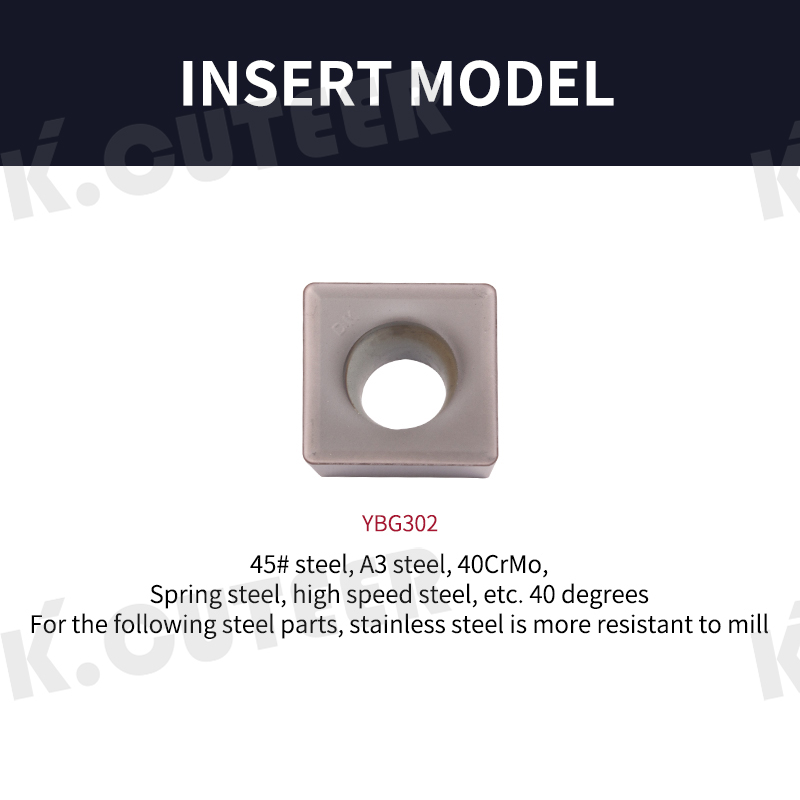 Three-sided edge milling cutter SMP 06/08/12 63mm-125mm FMB22 T-slot side milling cutter head 