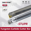 STUPR Internal Cooling Tungsten Steel Cutter Bar Blade Lathe Tool 