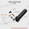 MCGNR/L External Triangul Turning Tool Holder CNMG Carbide Inserts Lathe Cutting Tools 