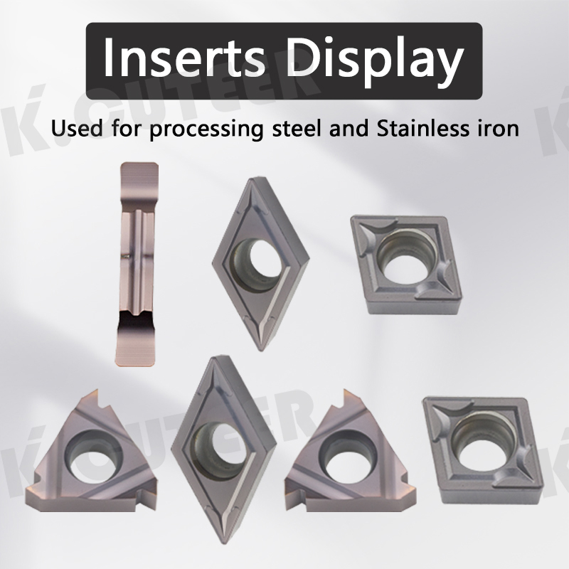 Smooth chip removal and durable ALL series Turning Tool Sets for CNC 