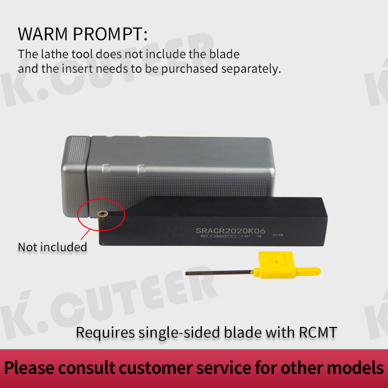 SRACR2020K06 SRACR/L2525M06 CNC for RCMT Carbide Inserts Turning Arbor Lathe Cutter Bar 