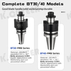 CNC Tool Holder BT30/40 Machining Centre Connecting Bar Surface Milling Cutter Disc 