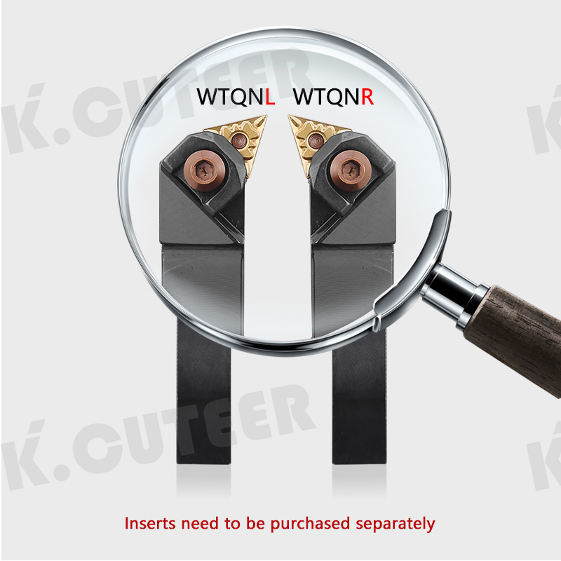 WTQNR Series Cutting tool holder Use TNMG160404 TNMG160408 carbide insert