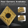 Carbide Insert for Mclnr External Turning Tool Cnmg12 Aluminium Blade Stainless Steel