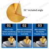 Precision 90 Degree Chamfer Tool for CNC and Metal Fabrication