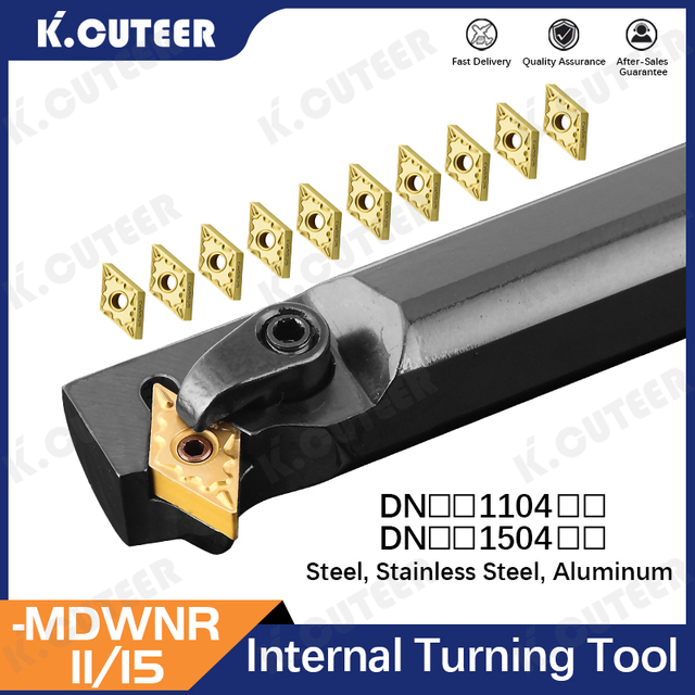 Internal Turning Tool Holder Carbide Inserts Lathe Bar CNC Cutting Tools Set