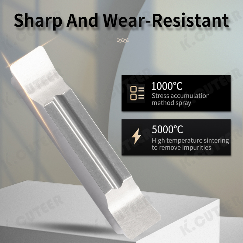 Versatile CNC MGGN Aluminum Cutting Tool for Precision Engineering Projects