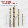  Cobalt bearing Twist Drill Bit Set High Speed Steel M35 Drill Bit For Wood/Metal Hole Cutter Power Tools