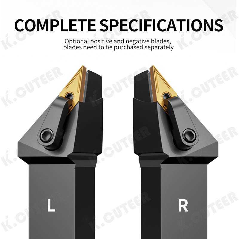 WVJNR Precision CNC External Tool Holder for 93-Degree Turning