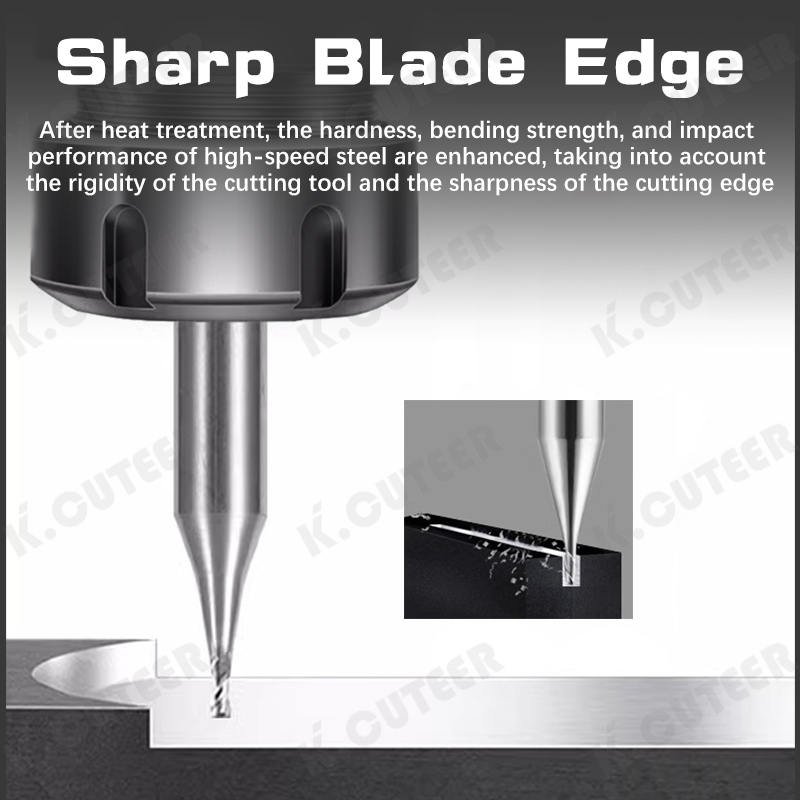 Durable Micro End Mill Tool for Precision Cutting Applications