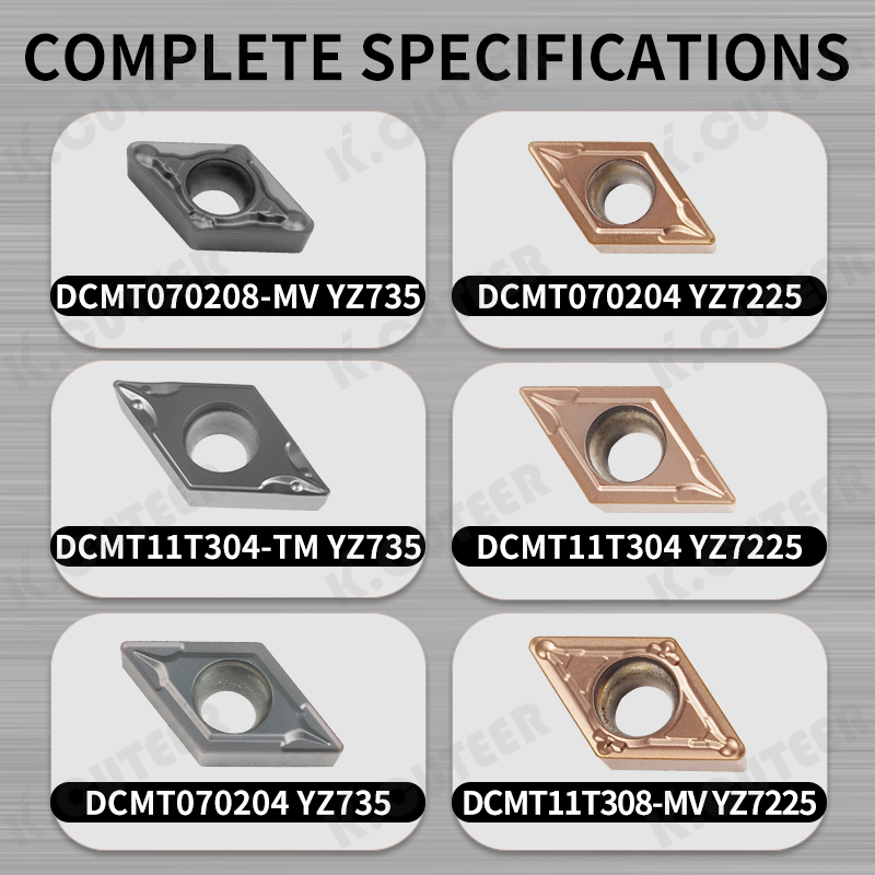 CNC Lathe Inserts for Stainless Steel Inner Holes Dcmt Insert