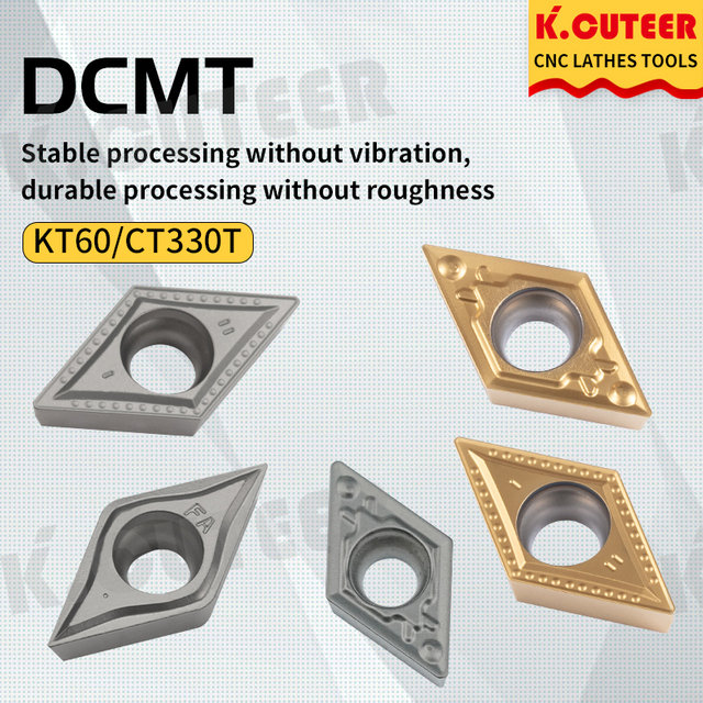CNC Lathe Tool Dcmt Kt60 Ceramic Insert for Precision Turning Machine