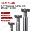 Versatile T Type Milling Cutter for CNC Machining Needs