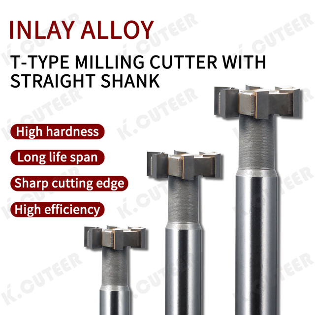 Versatile T Type Milling Cutter for CNC Machining Needs
