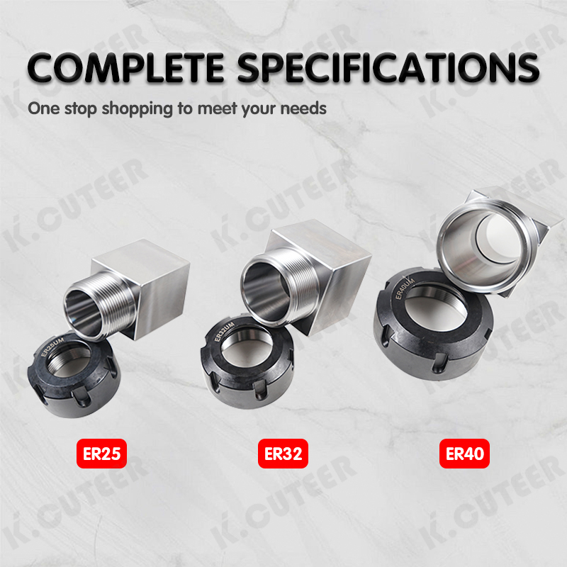 Precision Er Square Hex Collet Block Chuck Holder for CNC Machines