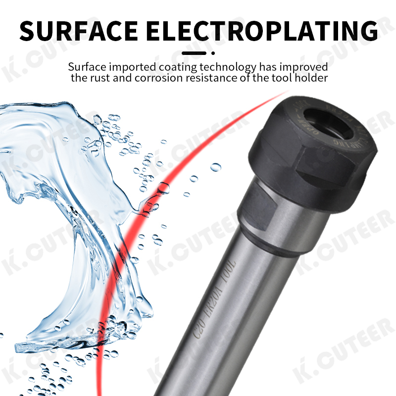 C-ER Precision Engraving Machine Straight Shank Extension Rod Accessory