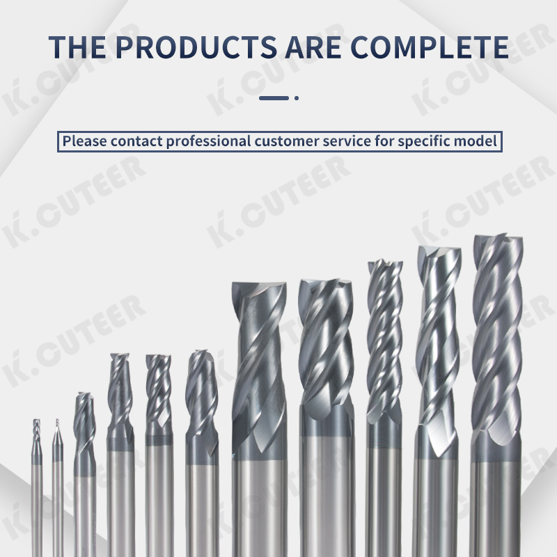 Premium 4-Flute Tungsten Steel End Mill for Precision Cutting