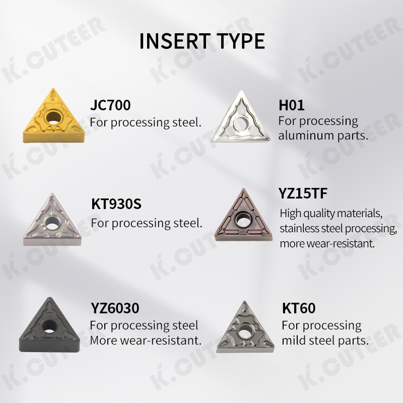 90-Degree CNC Lathe Tool Wtfnr Turning Tool Holder for External Turning