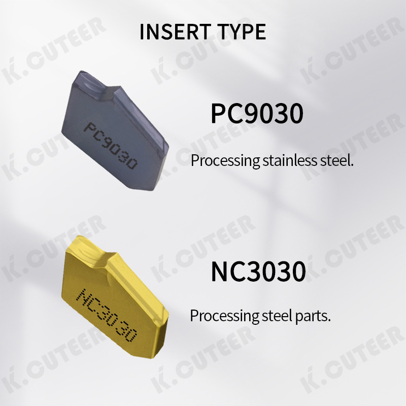 CNC Grooving Tool Cut-off Tool Holder Zq Lathe Tool Grooving Tool