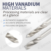 M2 Machine Screw Tap High-Speed Steel Spiral Flute Tap for Stainless Steel