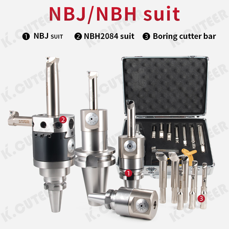 Precision Boring Tool Set CNC Machining Center Adjustable Boring Head