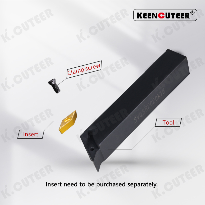 External Turning Tool Svqbr Svqbl Cutter Bar CNC Lathe Bar Turning Holder
