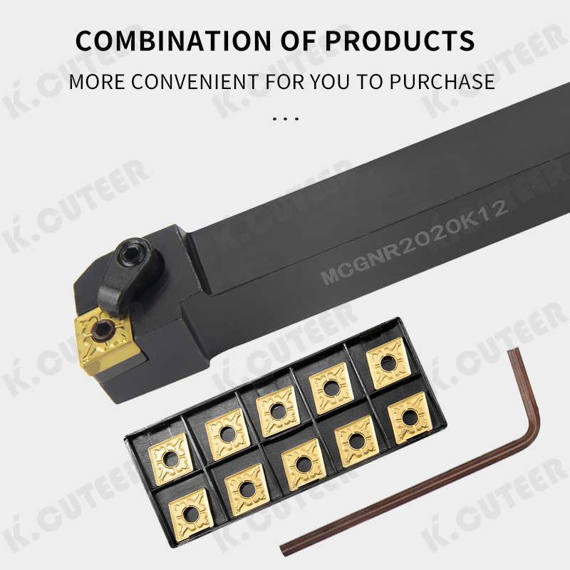 External Turning Tool CNC Machining Tool and Cnmg Carbide Insert Series Combination