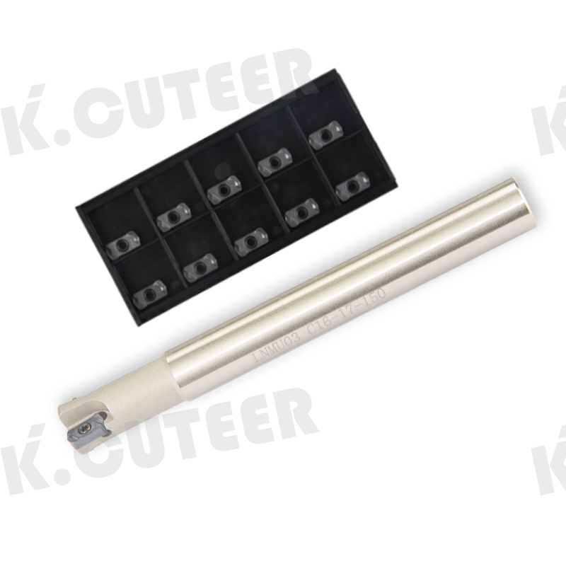 CNC Lnmu03 High-Feed Tool Holder Rapid End Milling Cutter