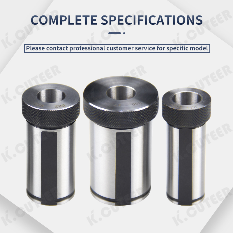Morse Taper Reducer D25 CNC Lathe Tool Reducer Sleeve U-Drill Guide Bushing