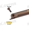 Spring steel end face cutting groove arbor