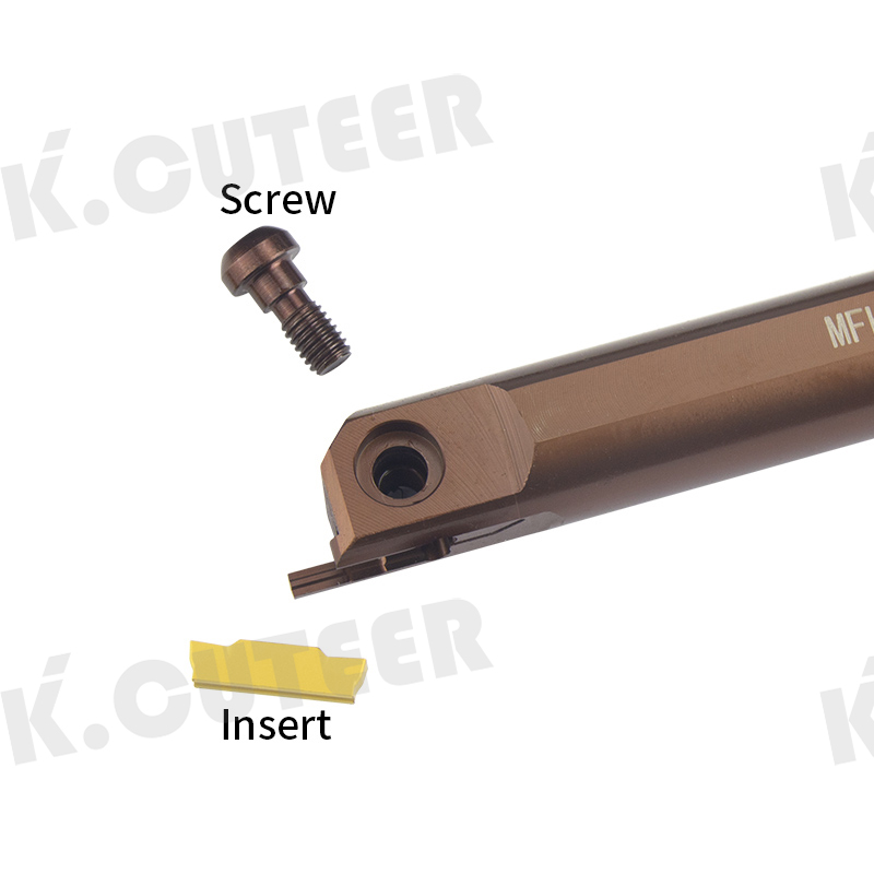 Spring steel end face cutting groove arbor