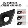 DCMT Blade for Steel DCMT07 DCMT11 TM/TF YZ6030 Carbide Insert for SDJCR