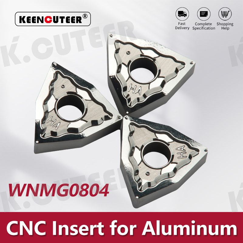 WNMG Carbide Insert for Aluminum MWLNR External Turning Tool Blade Lathe Parts