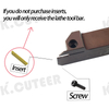 MGEHR grooving Spring steel material MGMN200-500 CNC Lathe Insert for Turning Tool