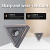  Carbide Insert External Turning Tool Triangular Blade Stainless Steel Cutter CNC Lathe