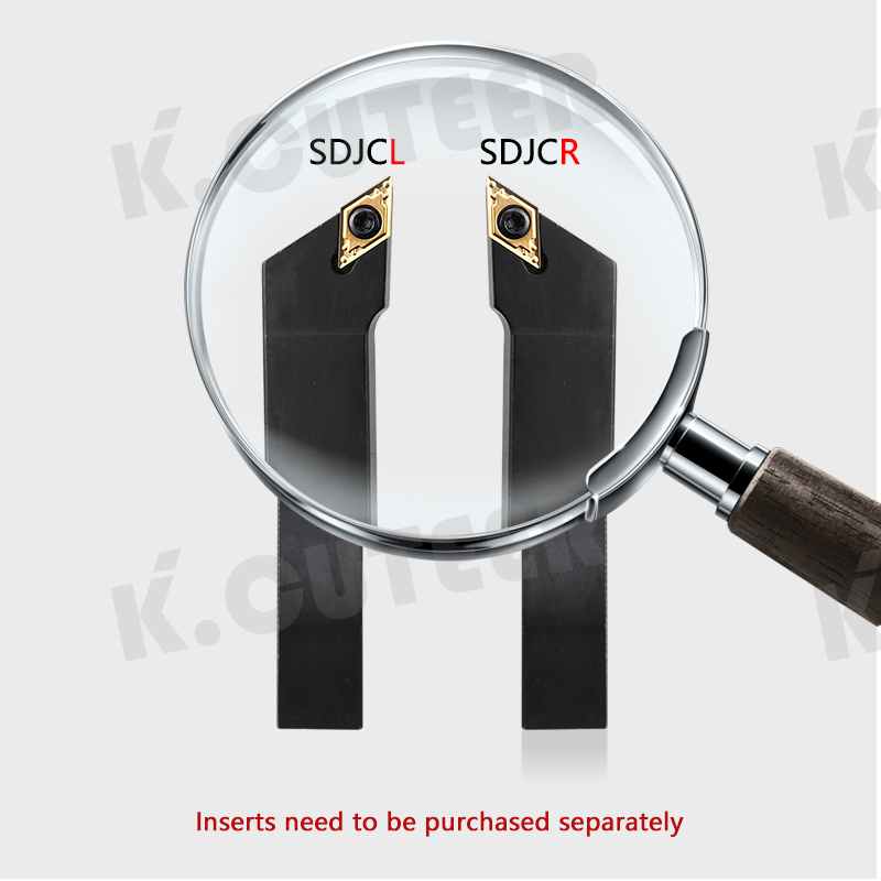SDJCR Screw Type Cylindrical Turning Tool