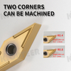 VNMG Carbide Insert for Cermet MVUNRL External Turning Tool