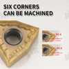 Carbide CNC Cermet Insert for Cermet MWENN External Turning Tool 